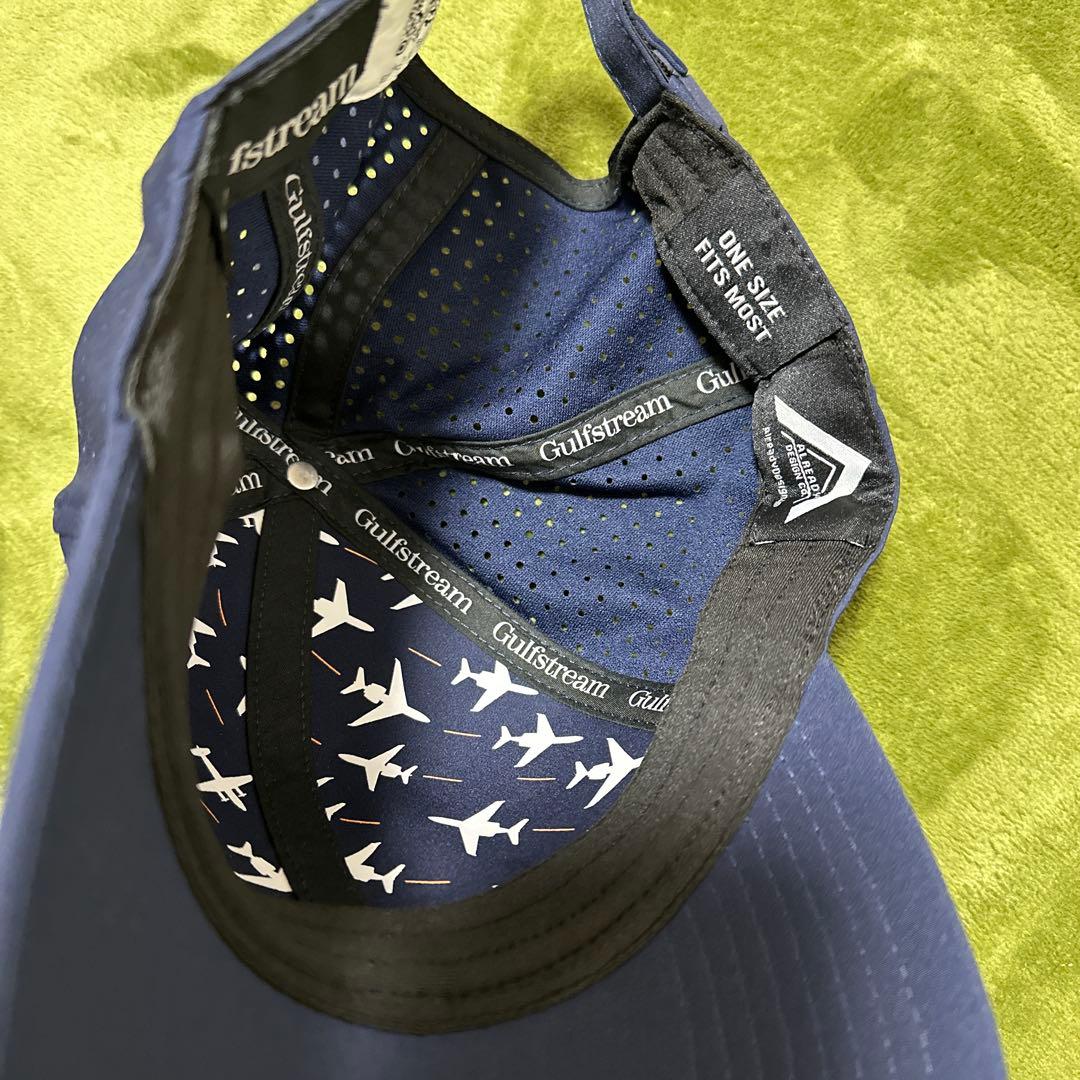 Gulfstream ネイビー キャップ ワンサイズ