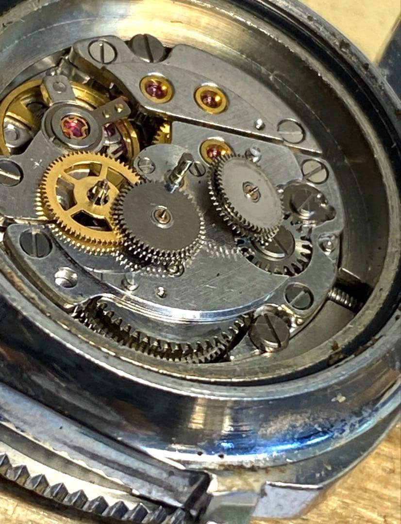 セイコー マチックレディーダイバー２５１７ー３２７０　赤カレンダー フルＯＨ済