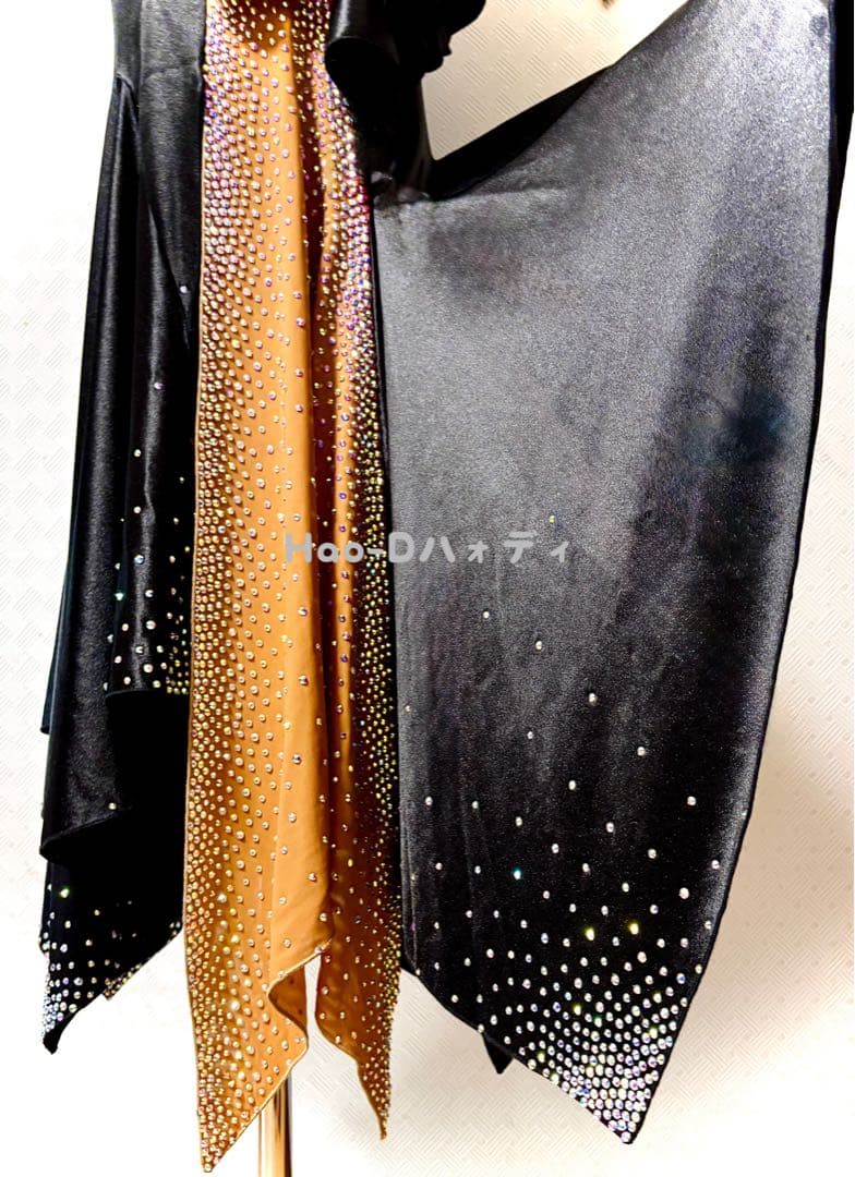 新品★ドレス★ルンバ★タンゴ★スムース★社交ダンス★競技会★パーティー★光沢