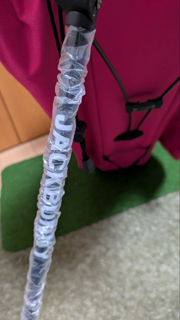 人気 新品同様 ジャックバニー スタンド キャディバック ピンク