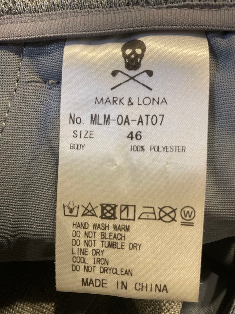 MARK&LONA マークアンドロナ ロングパンツ グレー系 46