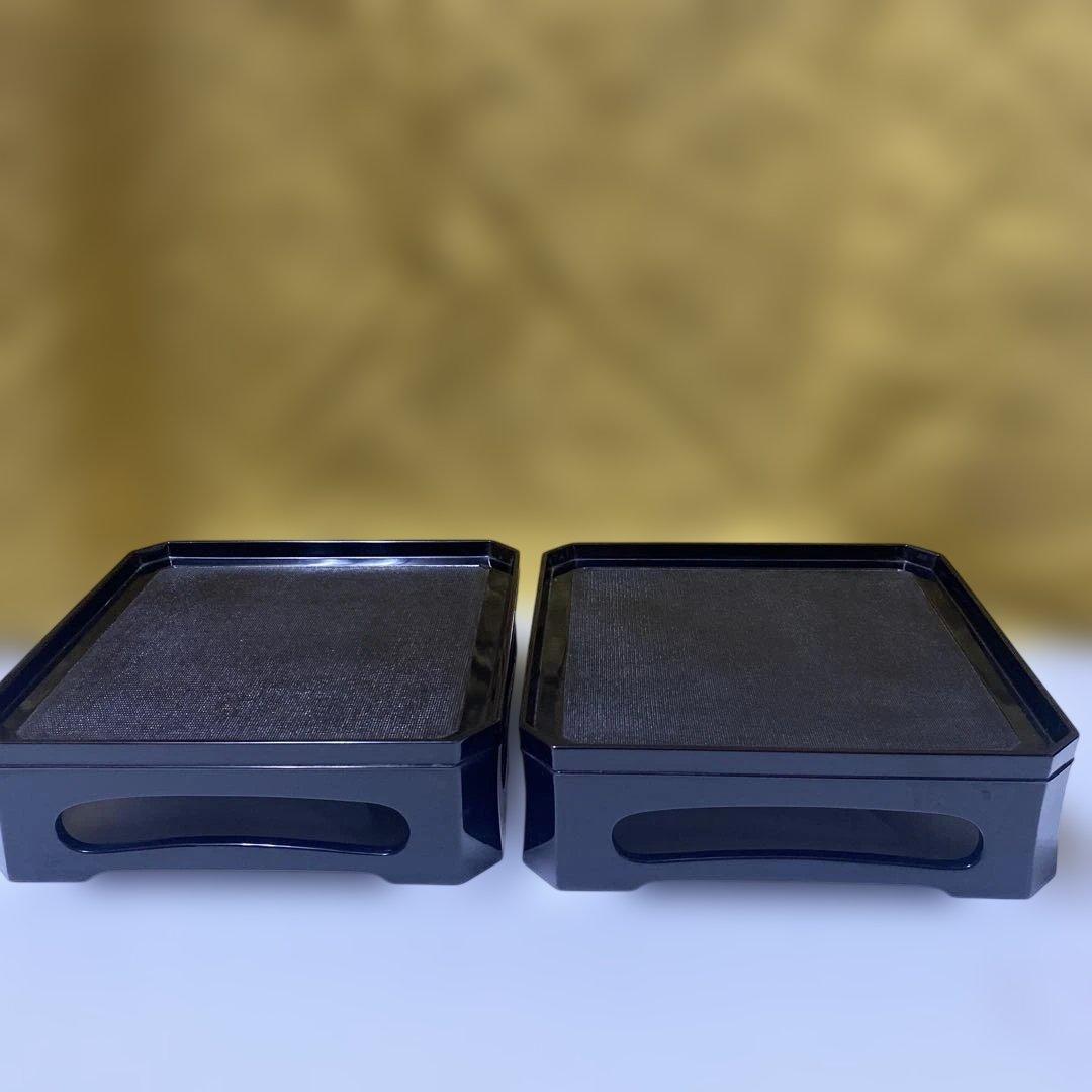 盃洗台　盃洗鶴と花模様