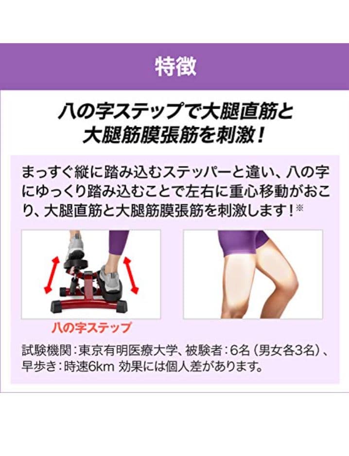 ナイスデイ ステッパー ハンドル付き