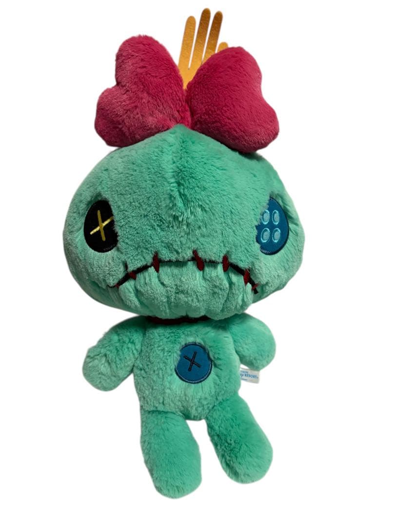 リロ & スティッチ エンジェル スクランプ フラッフィープラッシー ぬいぐるみ