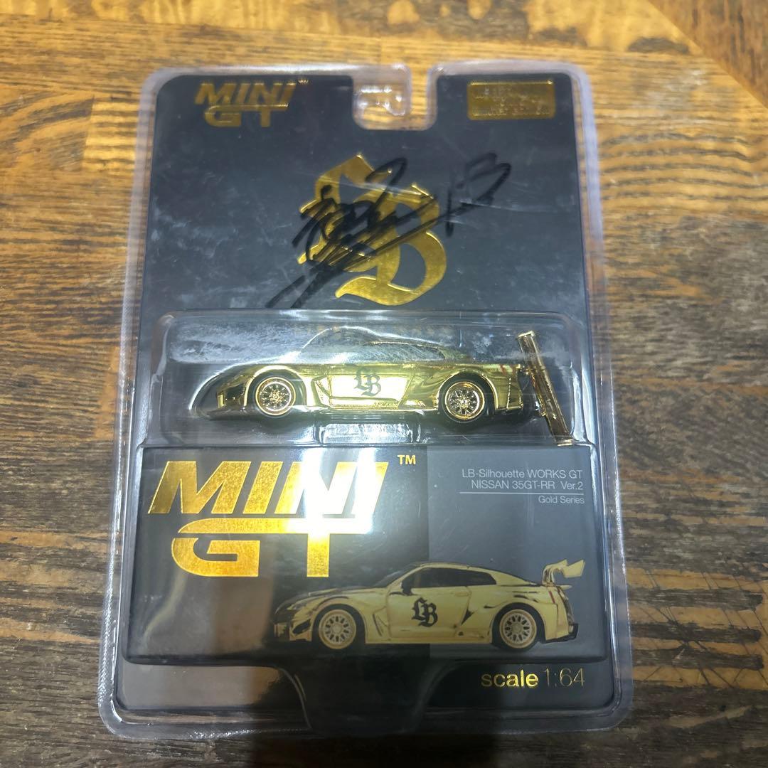 LBWK MINIGT NISSAN 35GT-R Ver.2 初期ウイング折れ