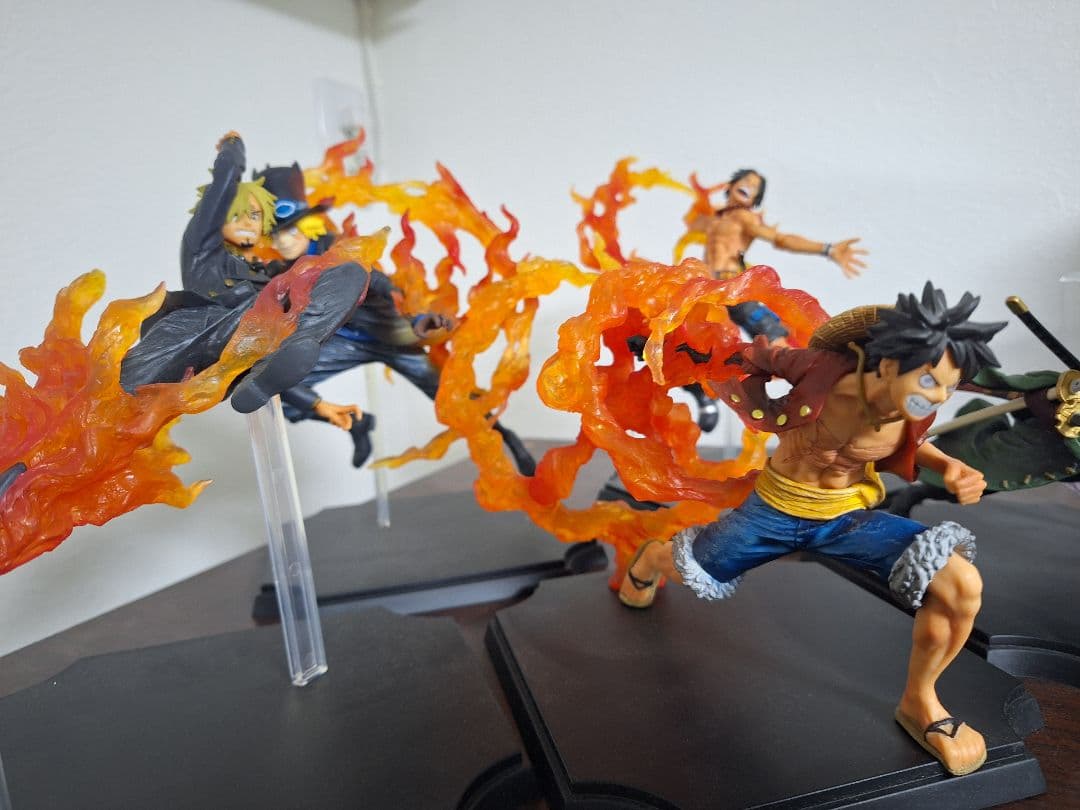 一番くじ ワンピース 匠ノ系譜 ルフィ ゾロ サンジ エース サボ 5体 セット