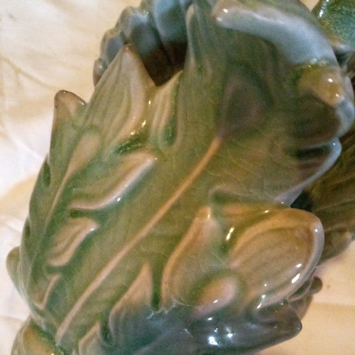 中国陶磁器　青磁　鳳凰