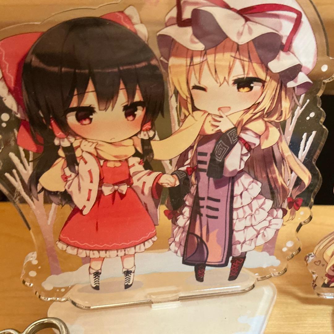 エノキ様　取置中 例大祭　東方　ゆかれいむ　アクスタ、アクキーまとめ売り