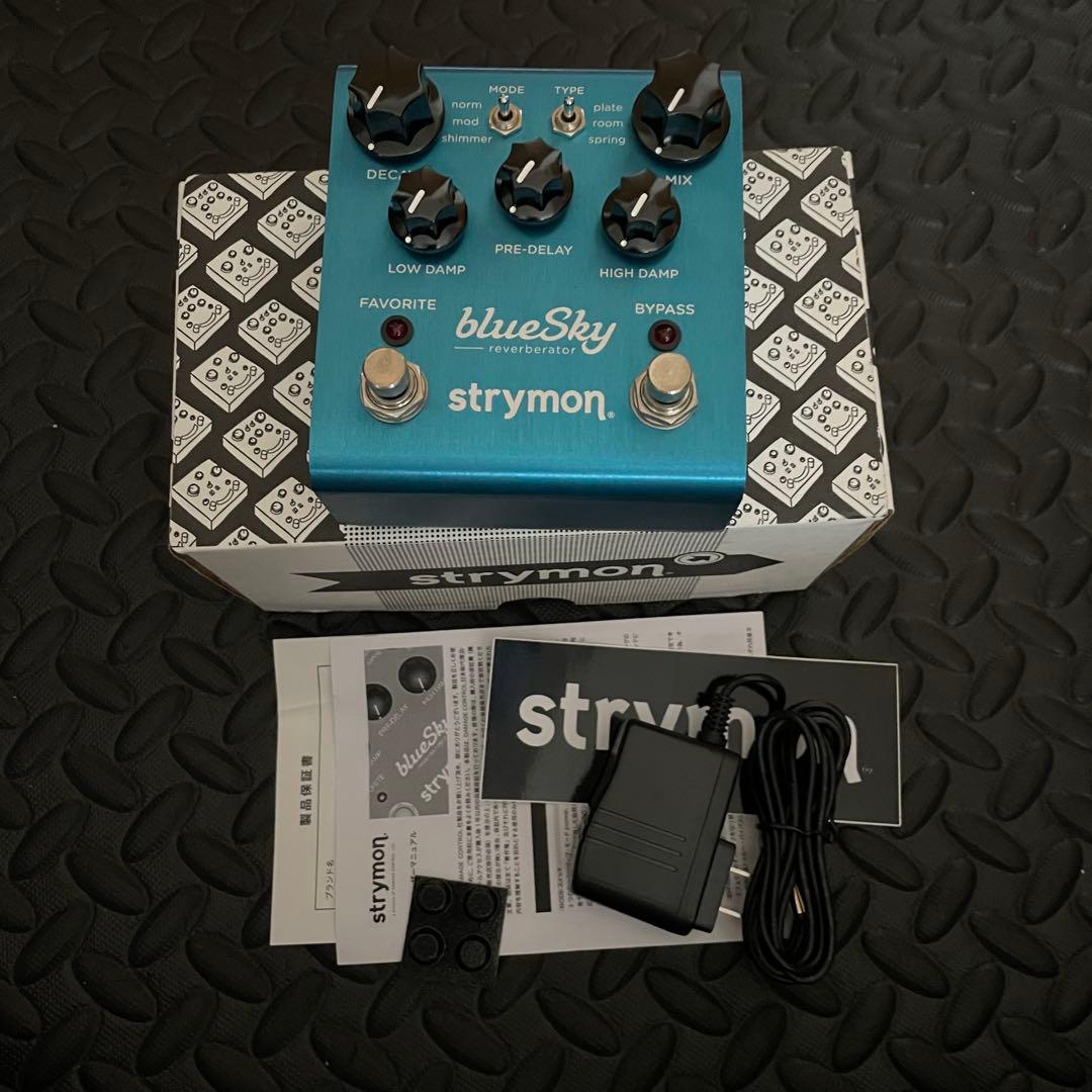 Strymon blue skyリバーブ