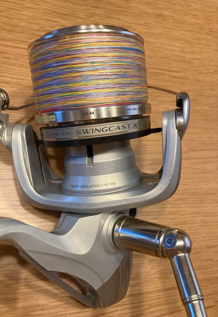 【お値下げ】シマノ　スーパーエアロ スウィングキャストX T スピニングリール