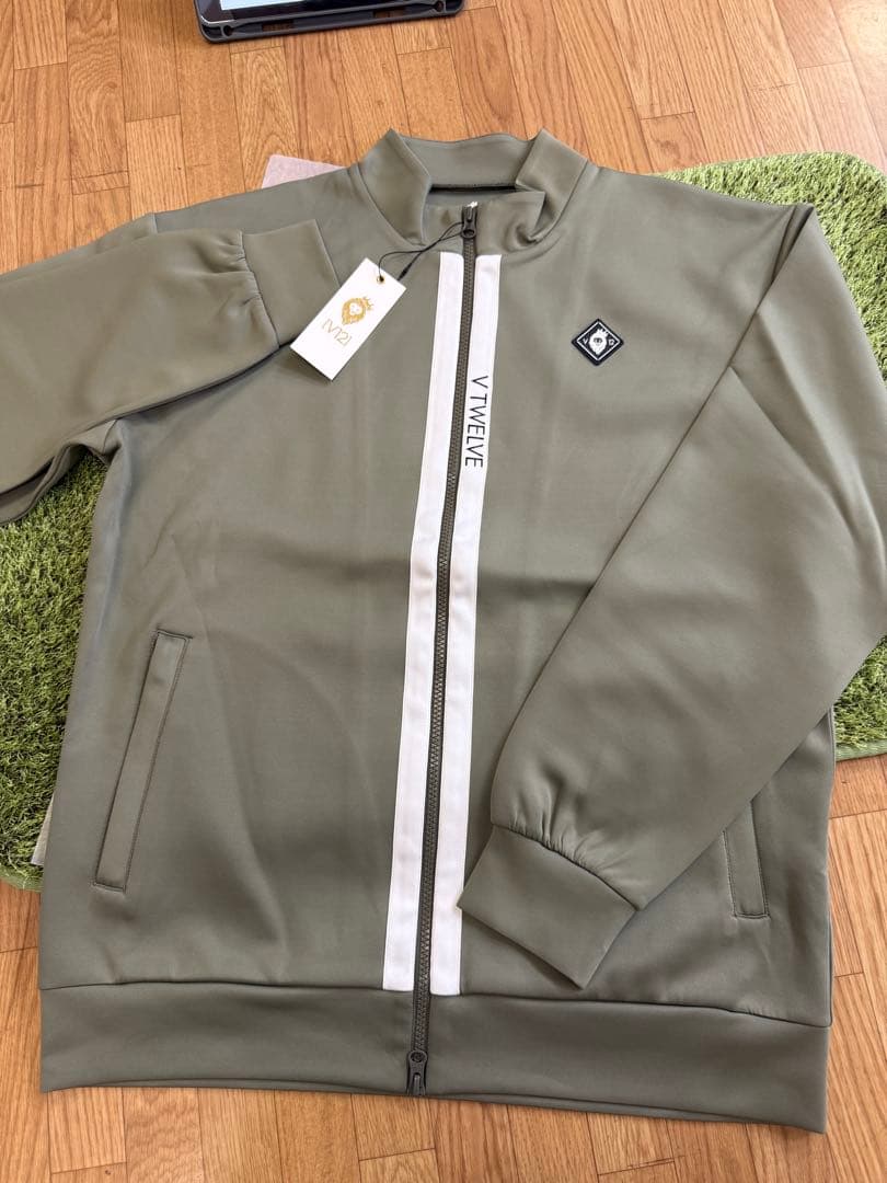 新品正規品【V12/XL】MAGTOPジャージゴルフメンズトラックジャケット