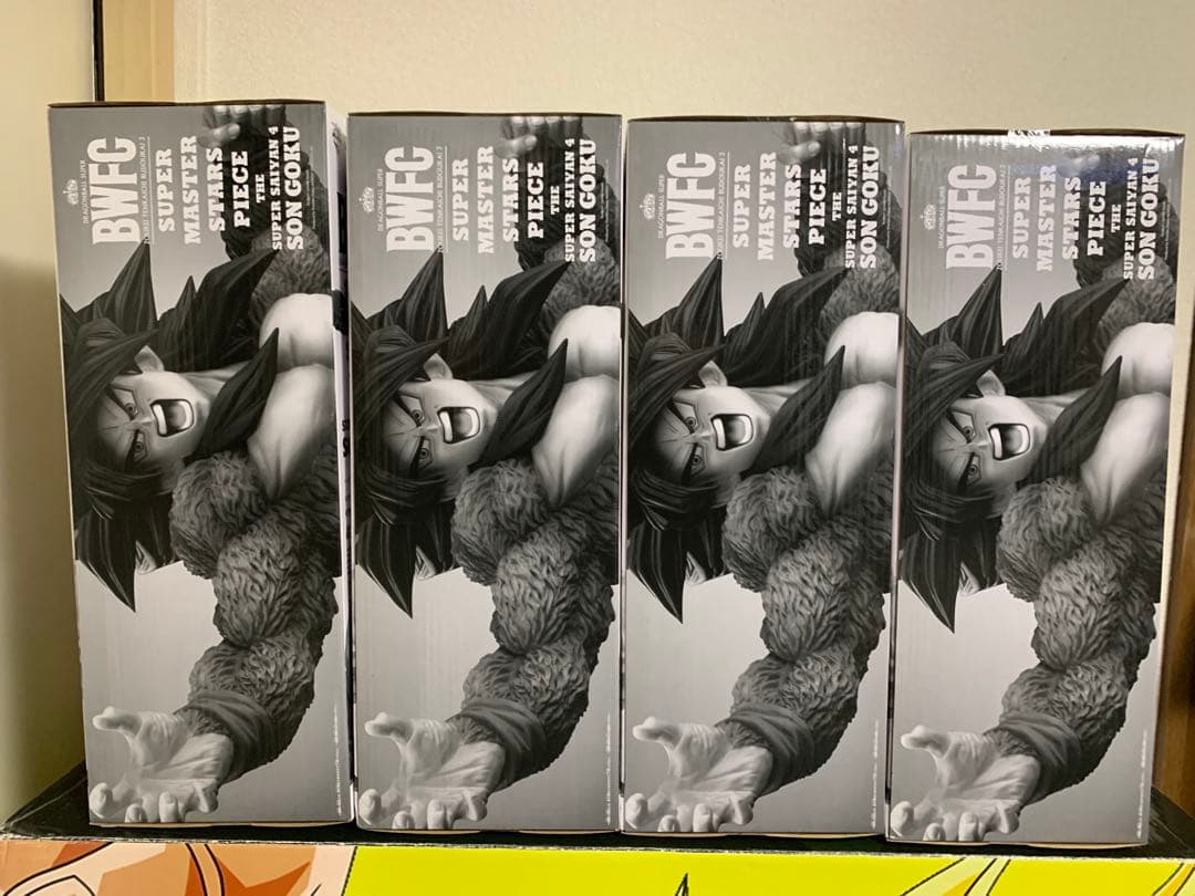 ドラゴンボール超　BWFC 10th smsp 超サイヤ人4 孫悟空　4体セット