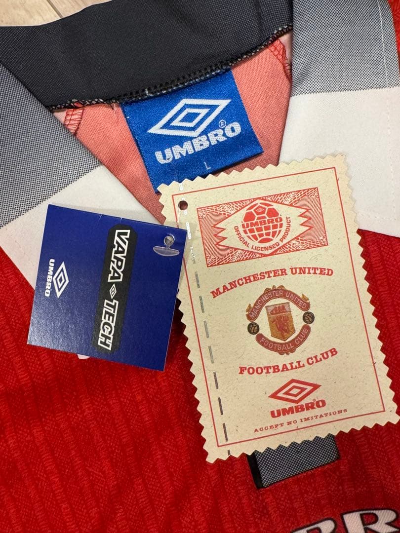 ［極レア］ベッカム　マンチェスターユナイテッド　ユニフォーム　96/98