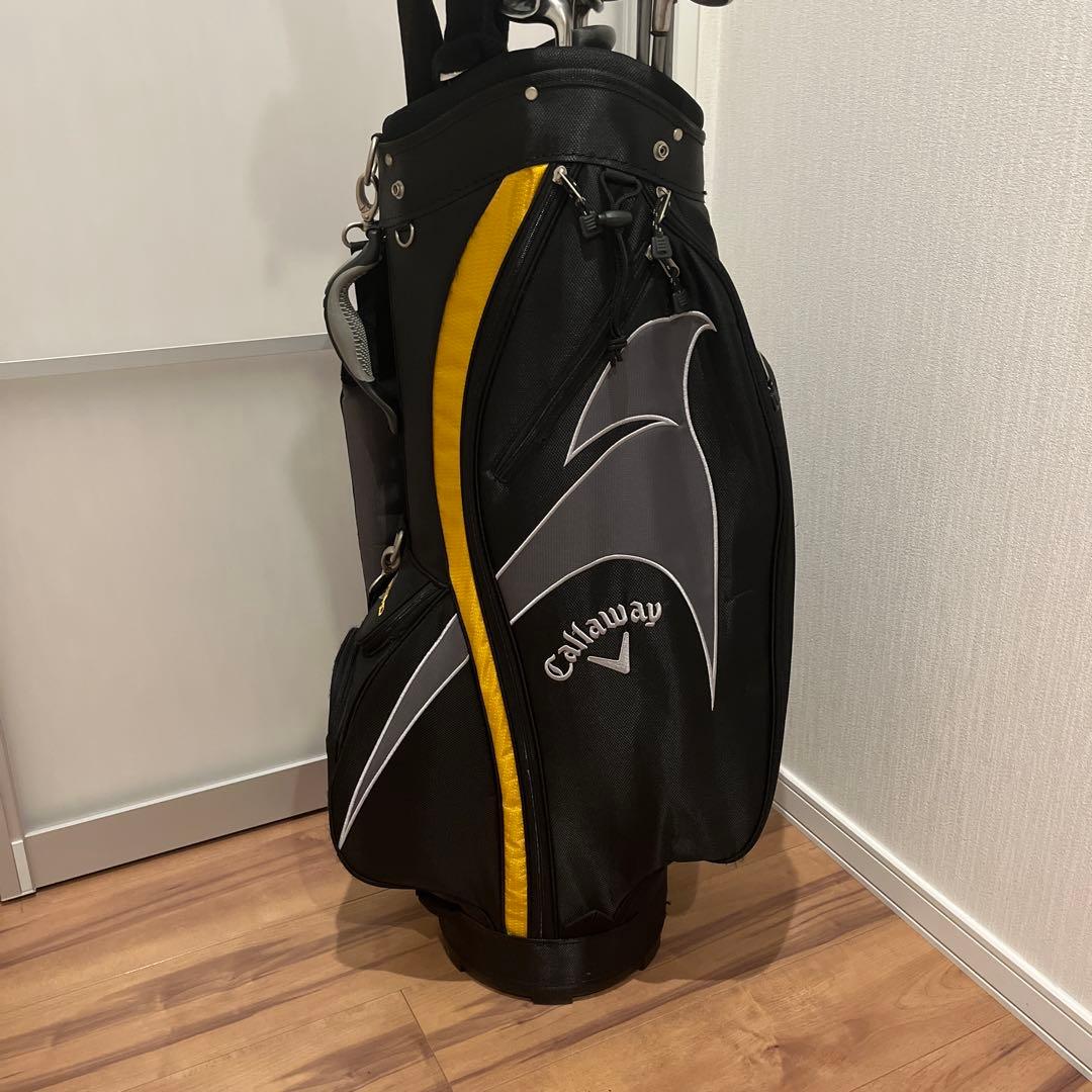 Callaway Hybrid キャディバッグ ブラック/イエロー