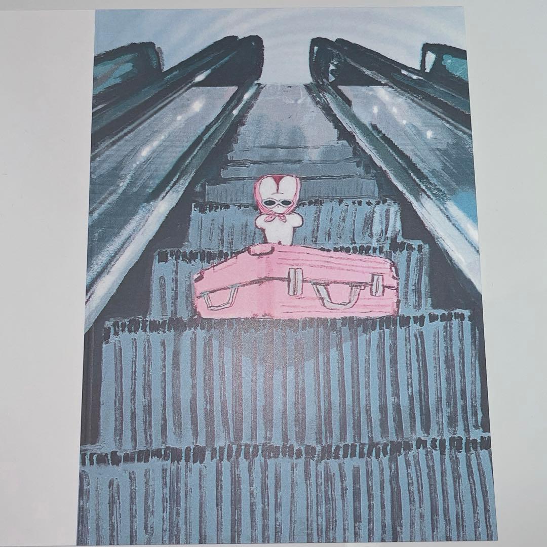 激レア　beco+81 ポストカード　8種　しりみみうさぎ　アートカード　複製画