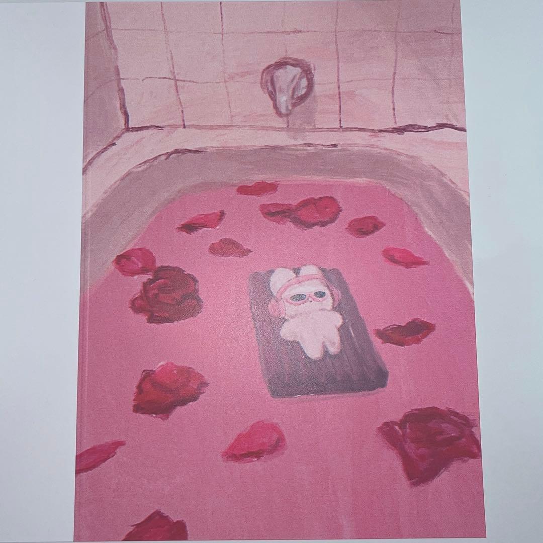 激レア　beco+81 ポストカード　8種　しりみみうさぎ　アートカード　複製画