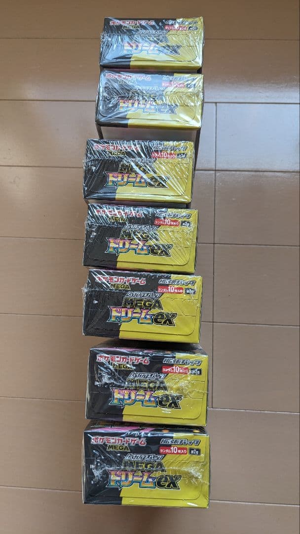 ポケモンカードゲーム MEGAドリームEX ７Box シュリンク付き