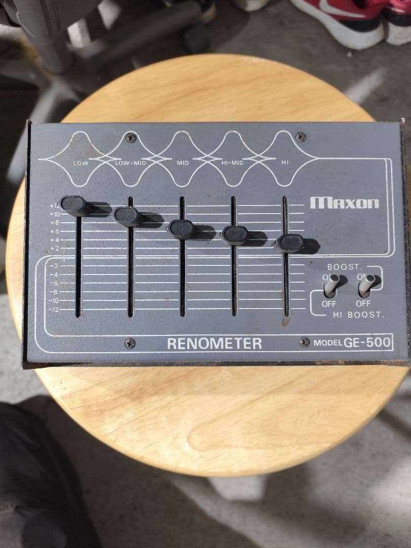 N*E様 Maxon GE-500 RENOMETER エフェクター 70年代