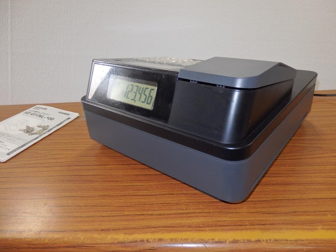 CASIO SE-G1 レジスター 4部門 250914