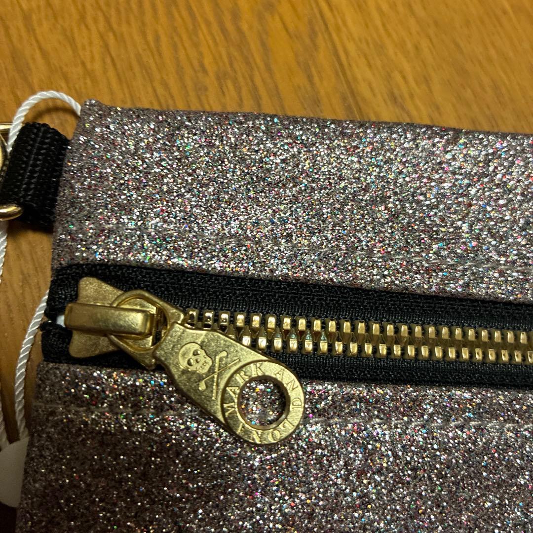 MARK & LONA グリッターポーチ