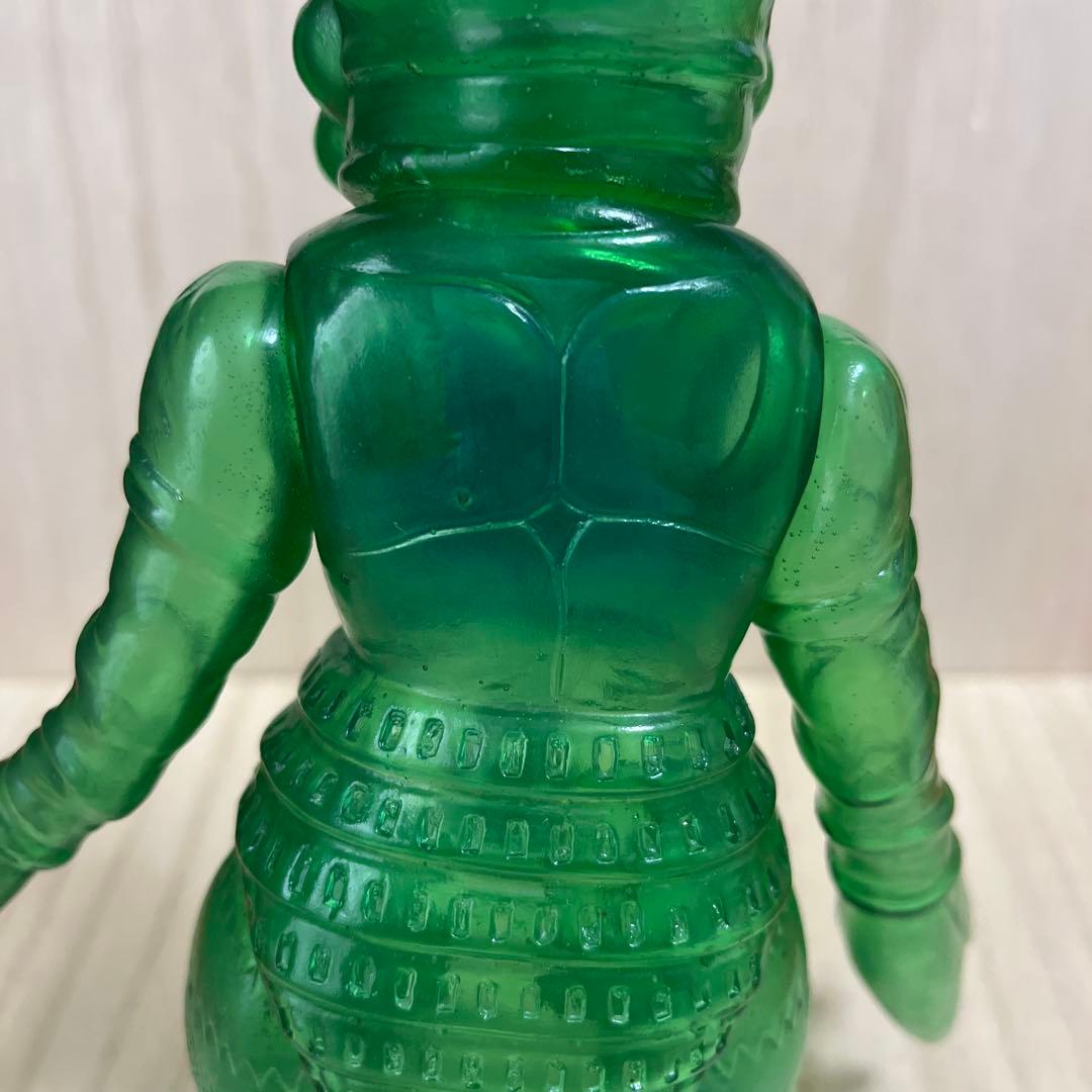 ブルマァク　復刻　ソフビ　バルタン星人　クリア