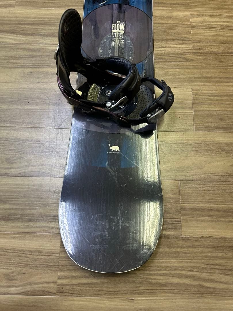 スノーボード FLOW 151cm ビンディングBurton size Mセット