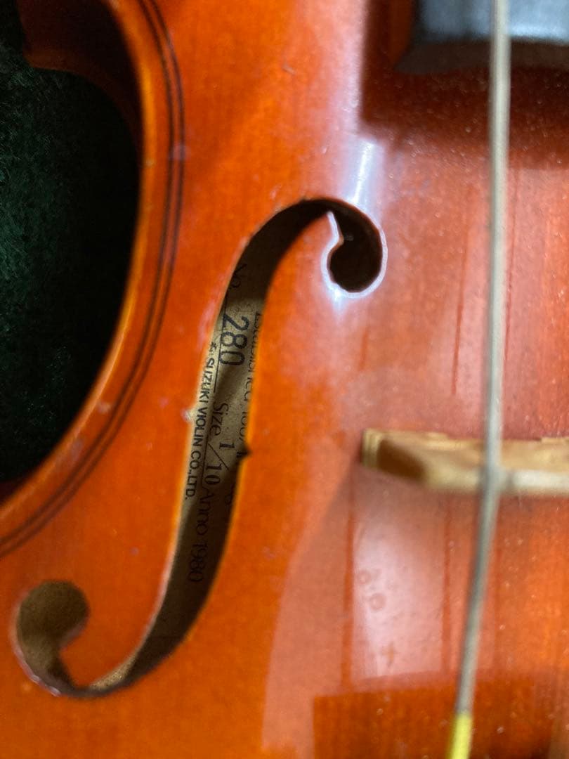 Suzuki バイオリン 本体 ケース付き