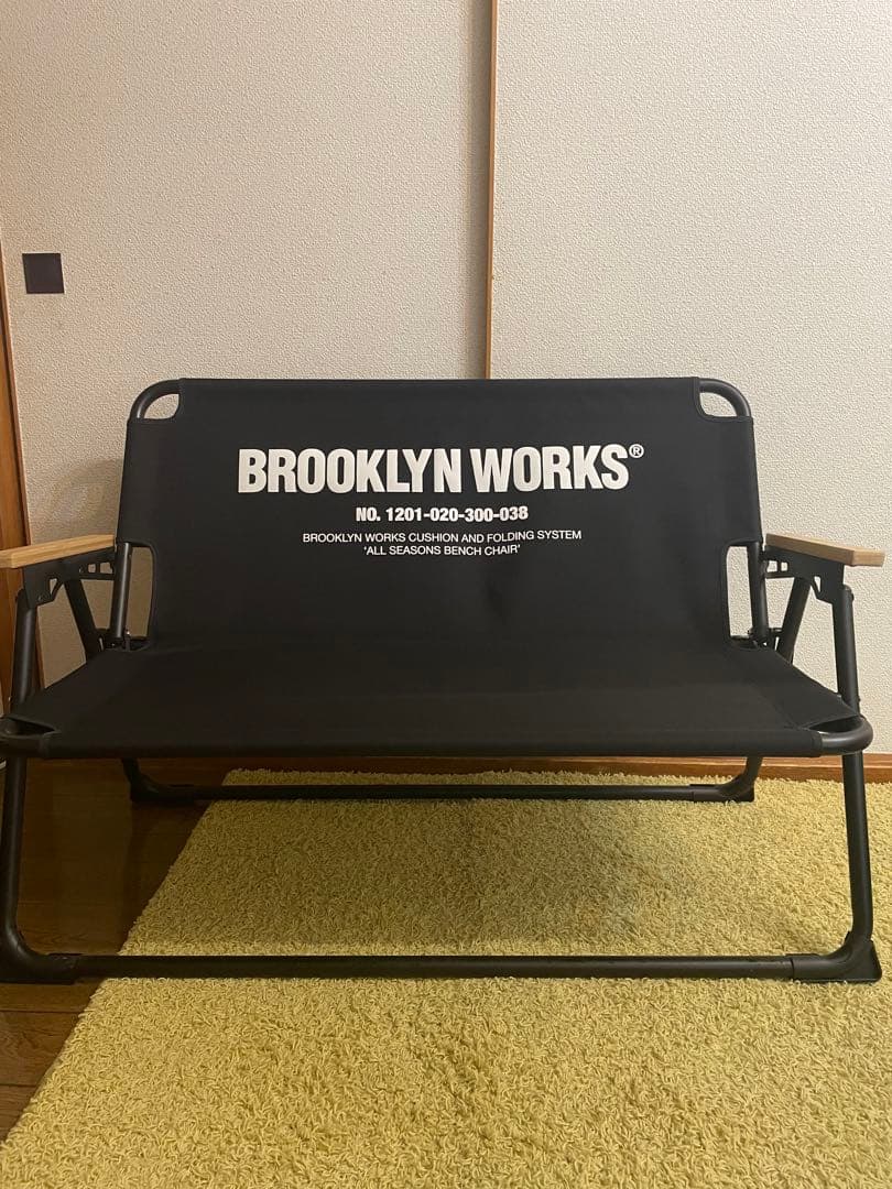 Brooklynworks ダブル ベンチチェア (フルセット) キャンプ