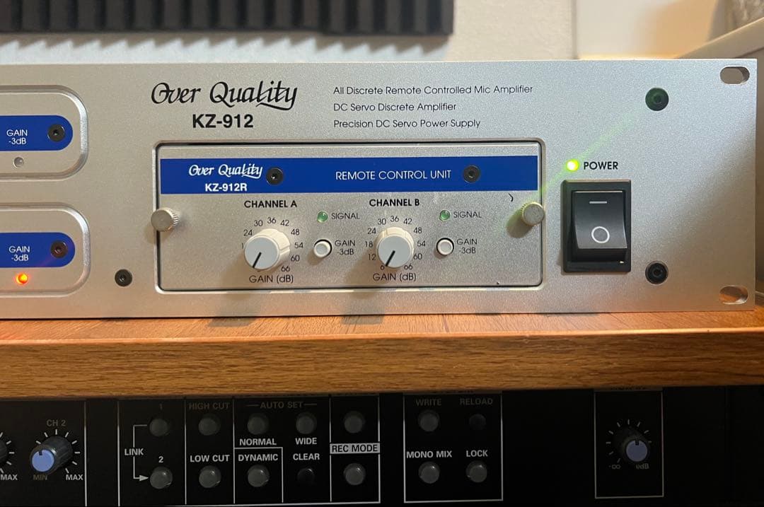 マイクプリアンプ『ADgear KZ912』 定価56万 (最強)