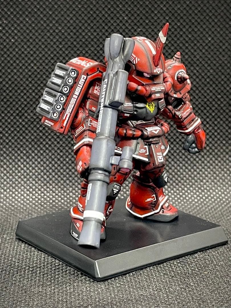 【送料無料】ガンダムコンバージ シャア専用ザクII オリジン版 リペイント