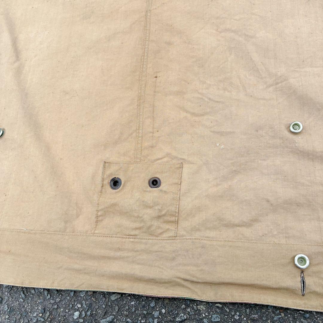 希少 50s フランス軍 リザードカモ 迷彩 パップテント ツェルトバーン