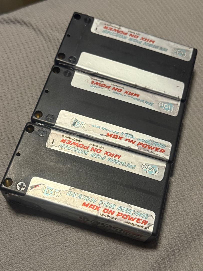 Fido 6300mAh LiPo 3本セット