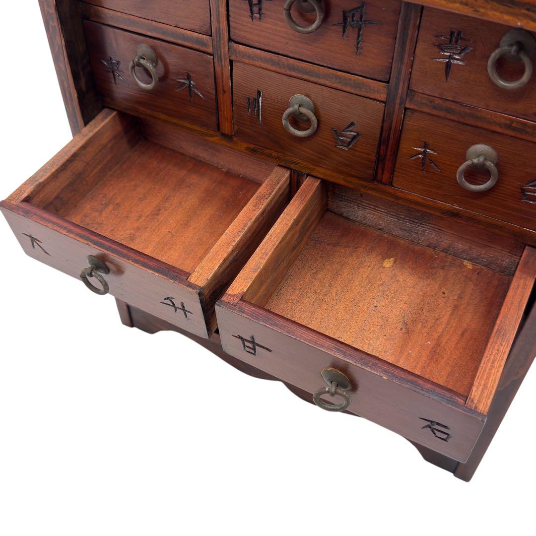 李朝家具 卓上 薬箪笥 小引き出し 小箪笥 韓国朝鮮 古民