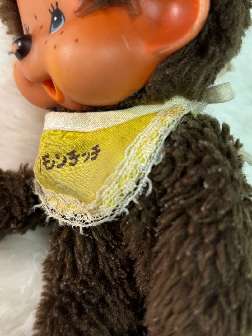 モンチッチ ぬいぐるみ 初期 ブルーアイ 昭和レトロ