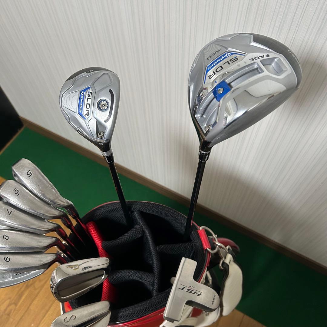 良品 テーラーメイド SLDR メンズ ゴルフクラブ セット