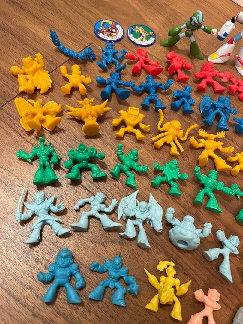 【激レア】ロックマン　消しゴム ガシャ　フィギュア セット　ロックマンフィギュア