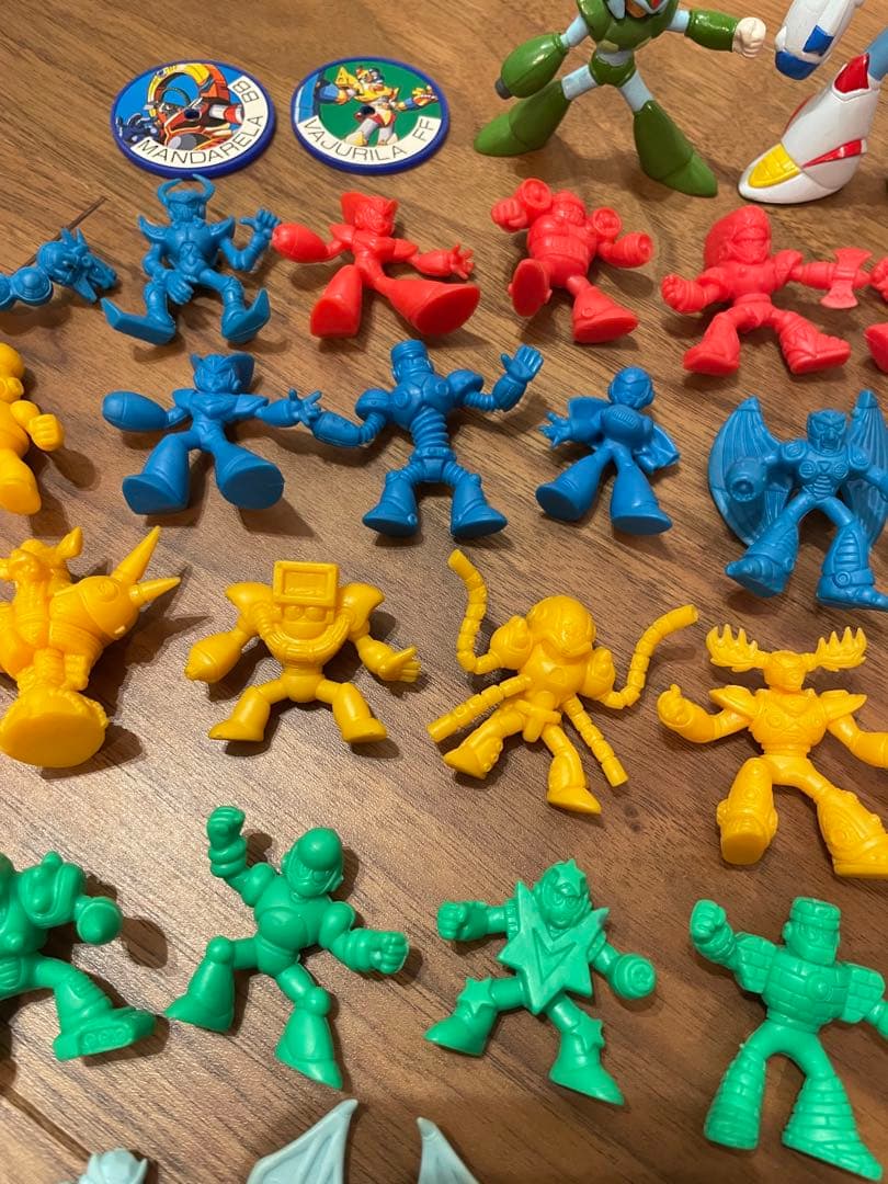 【激レア】ロックマン　消しゴム ガシャ　フィギュア セット　ロックマンフィギュア