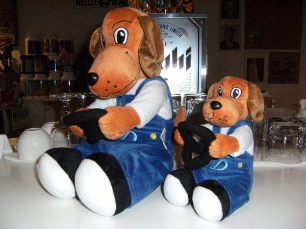 警視庁 自動車 安全運転センター SDワンダくん 親子 ぬいぐるみ 人形 2体