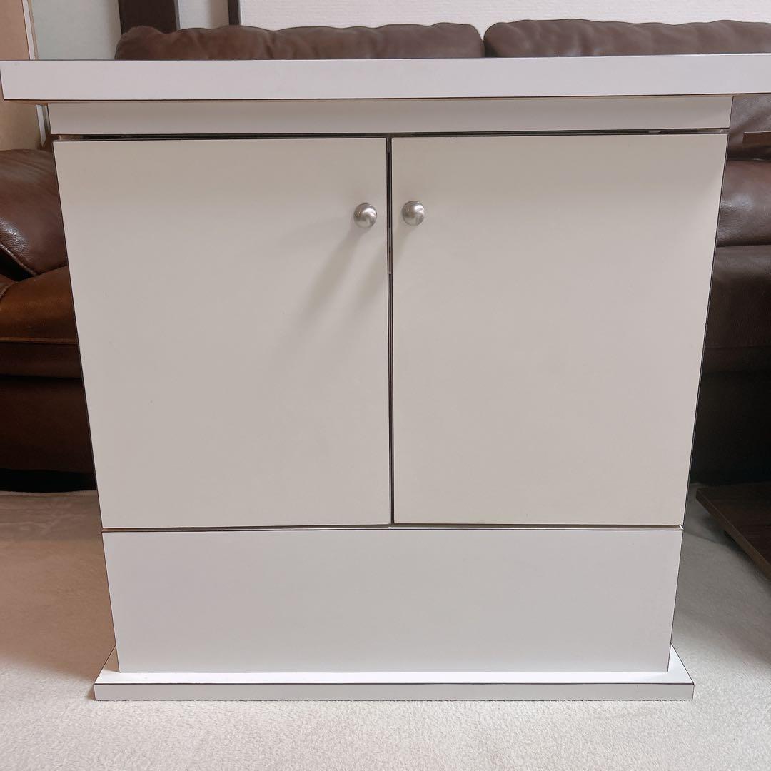 水槽台　アクアラック 幅61×奥行31×高さ60 水槽用 ホワイト