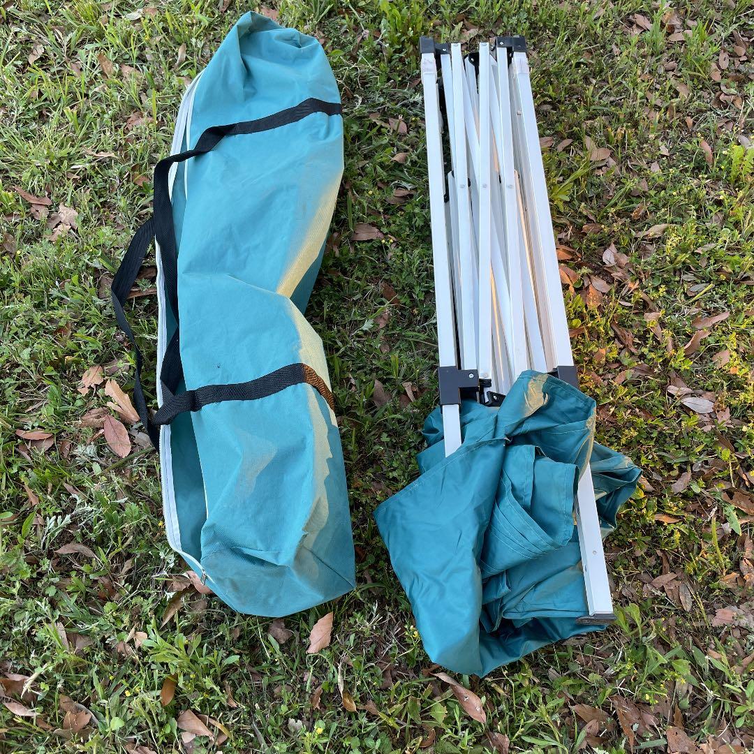 組立簡単　ターフテント　すぐ発送手続します