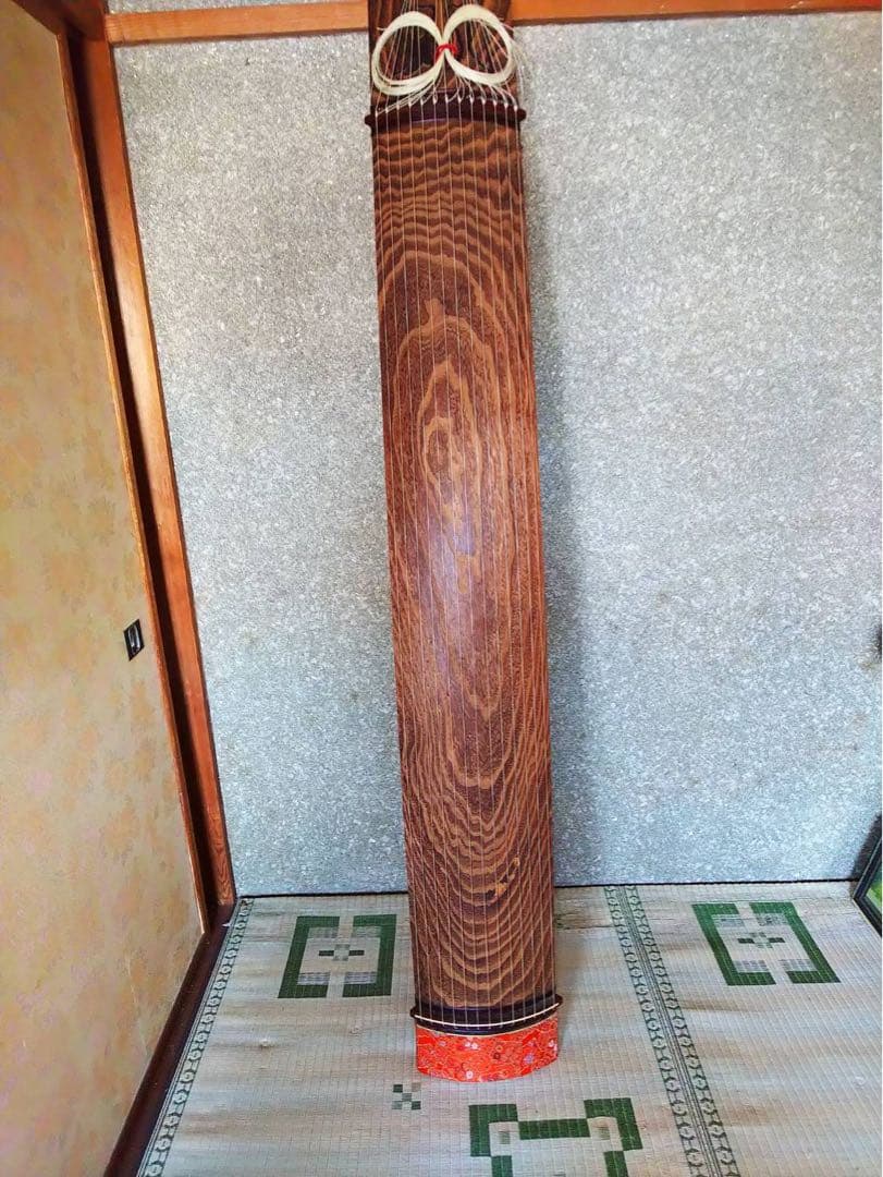 十三絃琴／40年以上物／付属品あり／和楽器