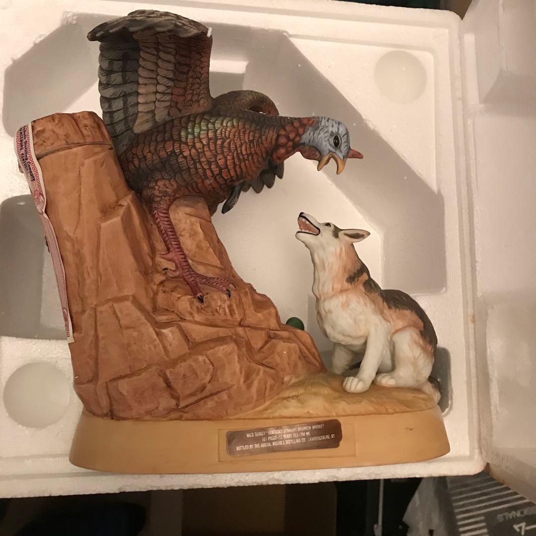 ワイルドターキー12年　セラミック陶器ボトル　希少激レア　新品未開封バーボン