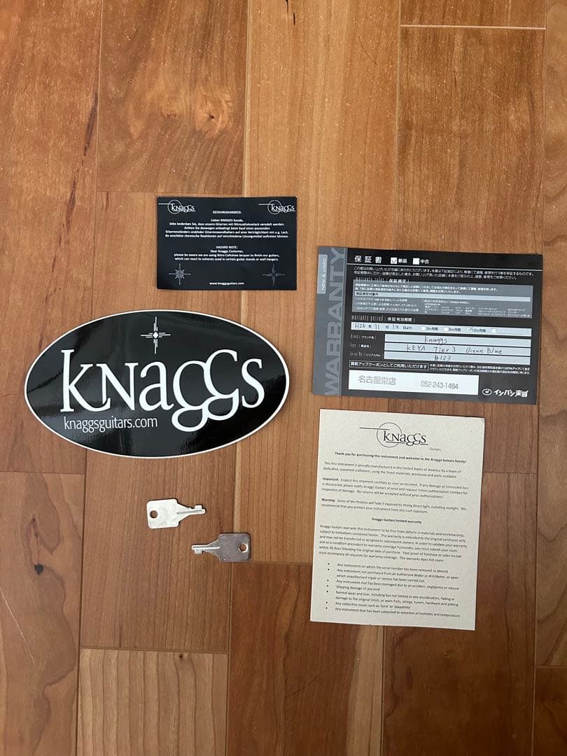 【さかな7】Knaggs Guitars Keya
