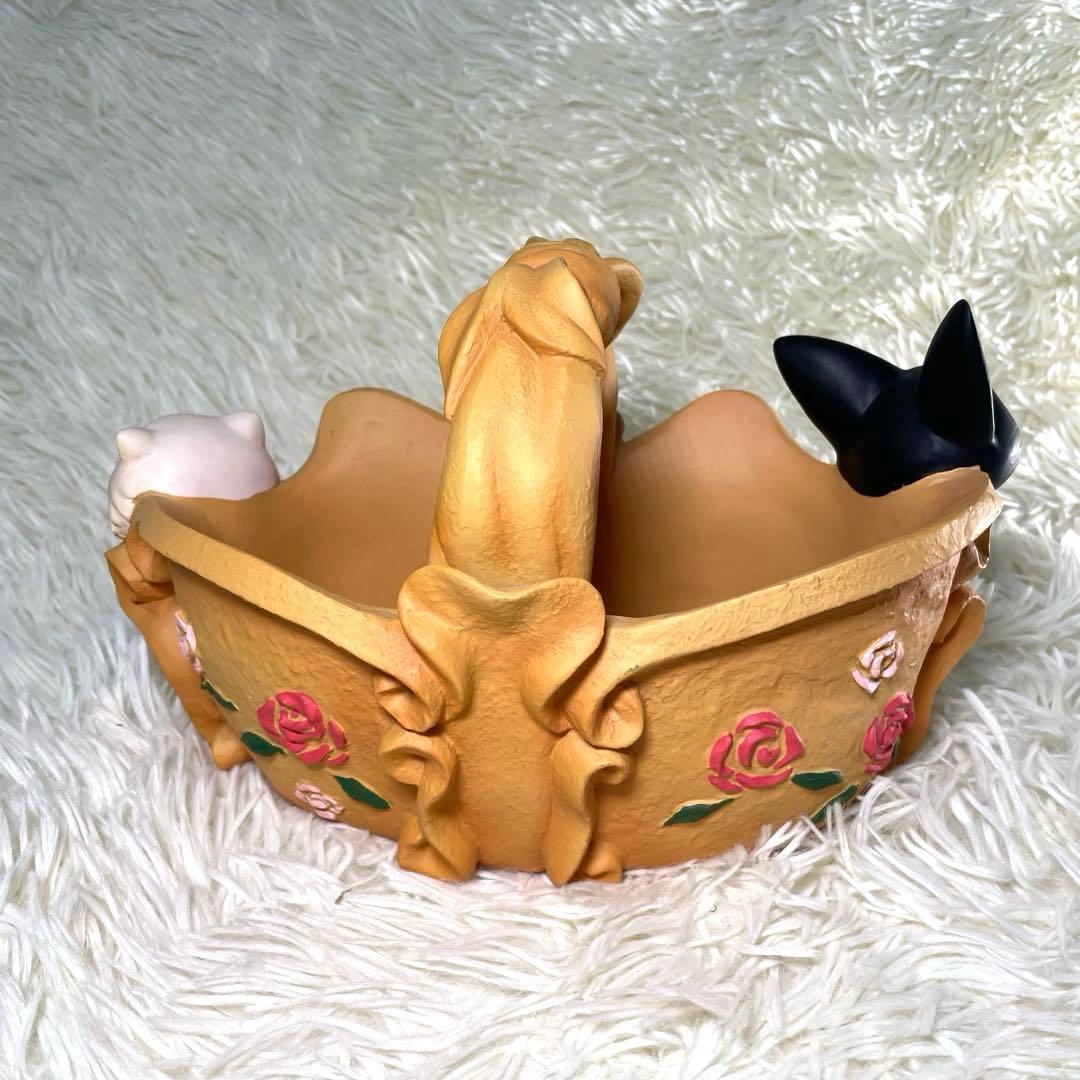 【生産終了品】　魔女の宅急便　「ジジとリリーのフラワーバスケット」