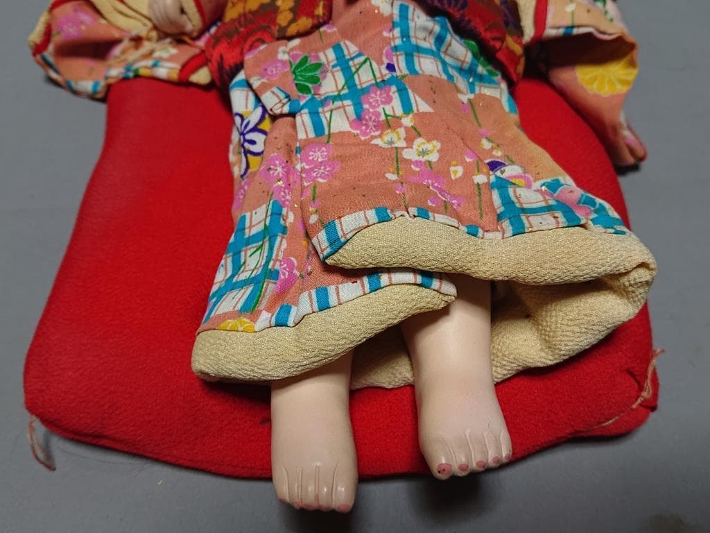 コレクター収集品　市松人形　44cm