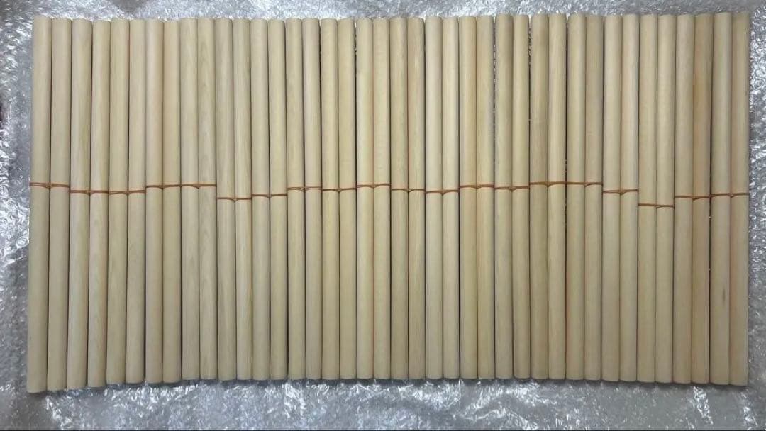 太鼓の達人マイバチ作成用 米ヒバΦ1.8×38cm　20セット