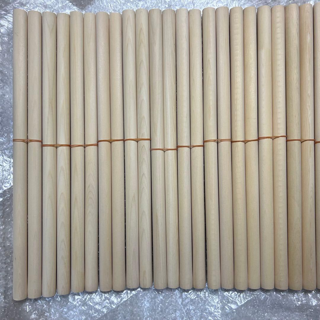 太鼓の達人マイバチ作成用 米ヒバΦ1.8×38cm　20セット