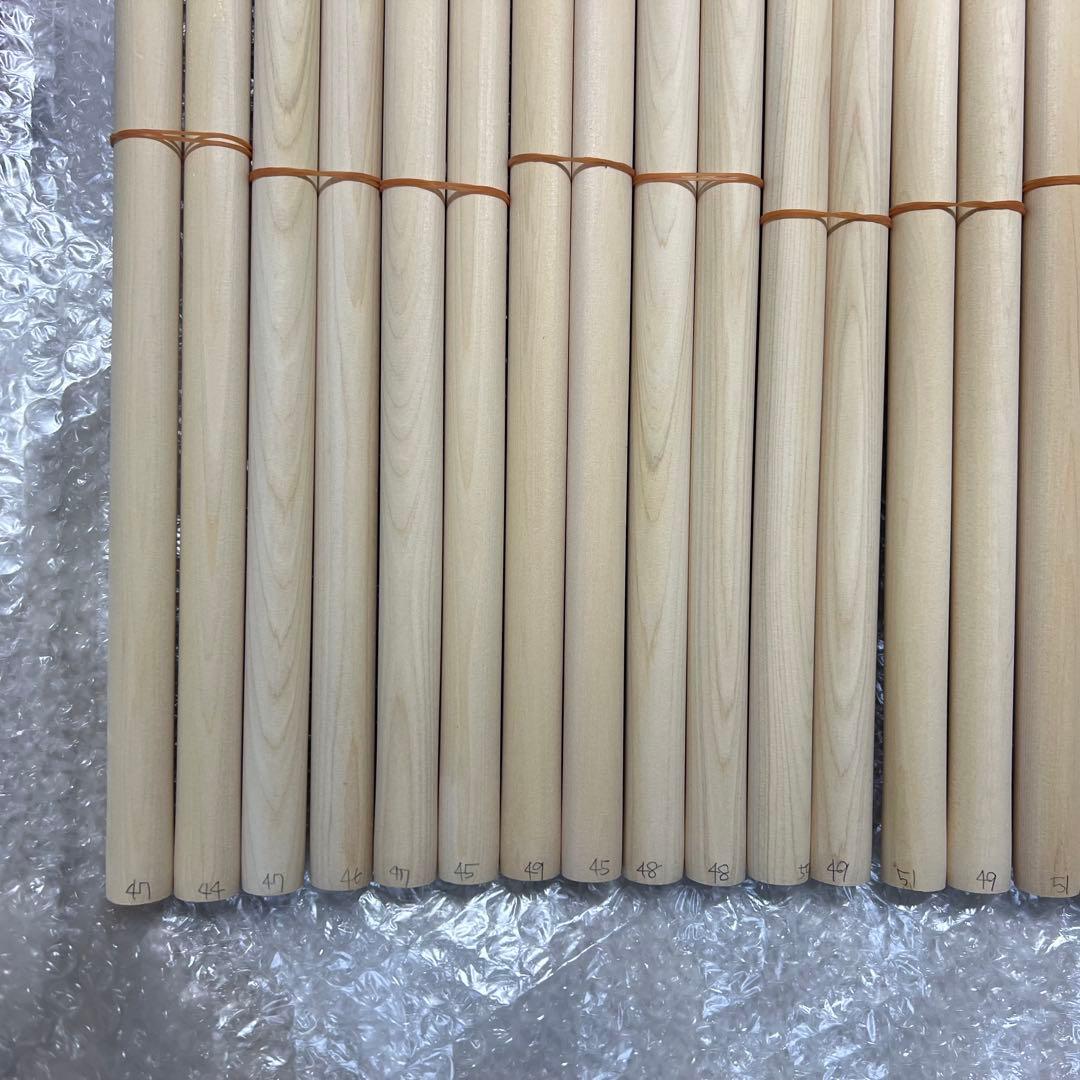 太鼓の達人マイバチ作成用 米ヒバΦ1.8×38cm　20セット