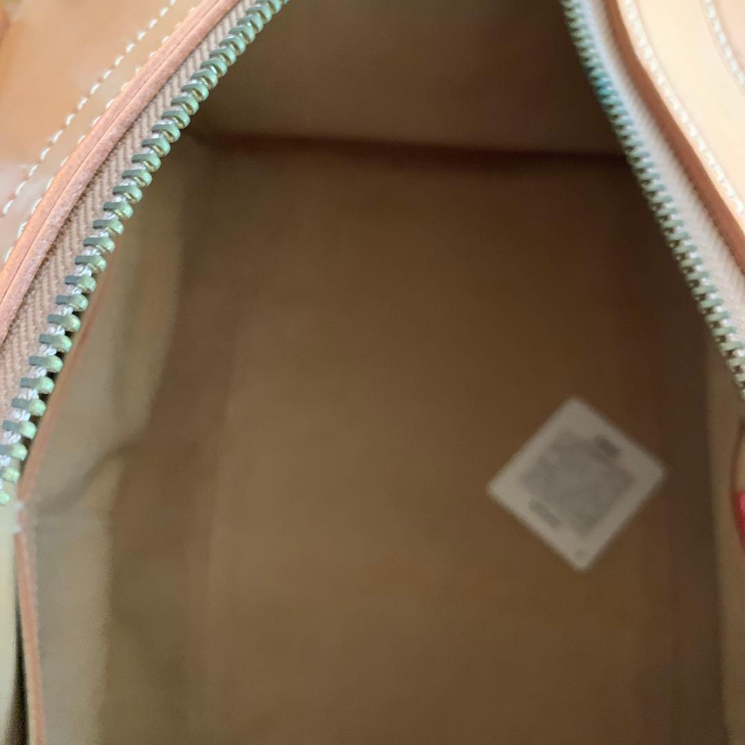 BREE ボストンバッグ ナチュラルレザー