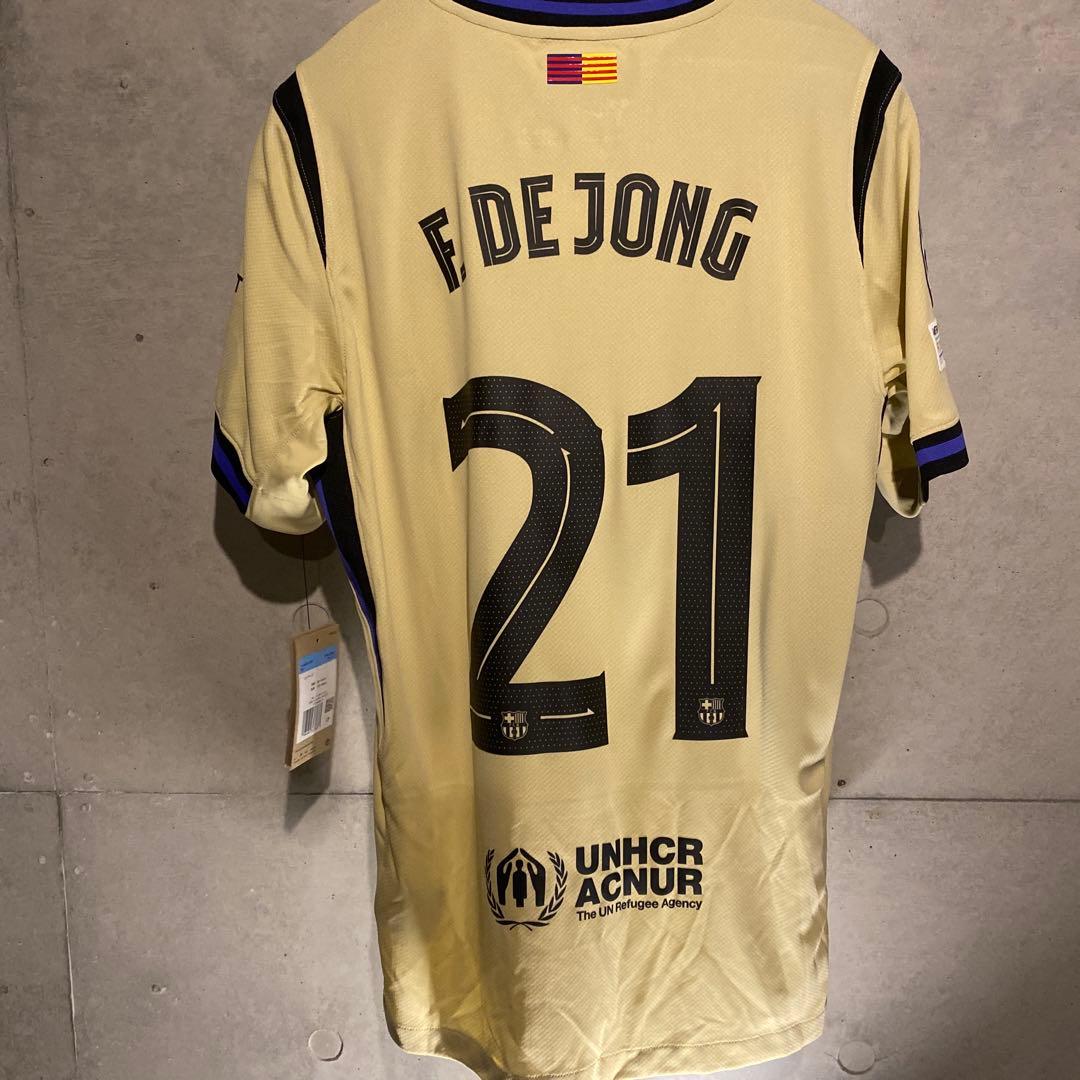 フレンキー・デ・ヨング　バルセロナ　 25/26　アウェイ　CL仕様